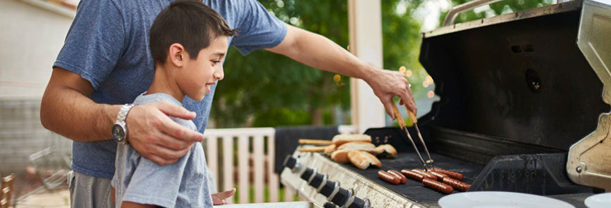 barbecue à gaz